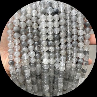 Đá tròn trong nhiều màu sắc Quartz hoa hồng tự nhiên vàng Quartz Rutilated cho đồ trang sức DIY
