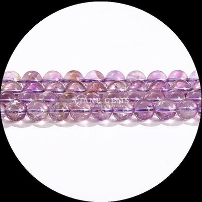 Đá quý tròn Fire Quartz Smoky Quartz Bead Strands trong nhiều màu sắc khác nhau cho tự làm đồ trang sức