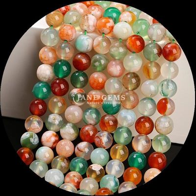 Á-la-shan Á-la-shan nhiều màu Á-la-shan Cherry Agate hoàn hảo cho doanh nghiệp trang sức của bạn