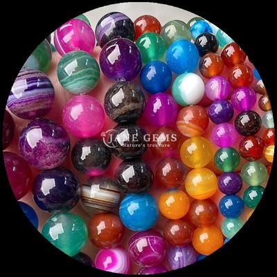 Vòng hoa đá quý 8mm cho đồ trang sức Làm thủ công DIY