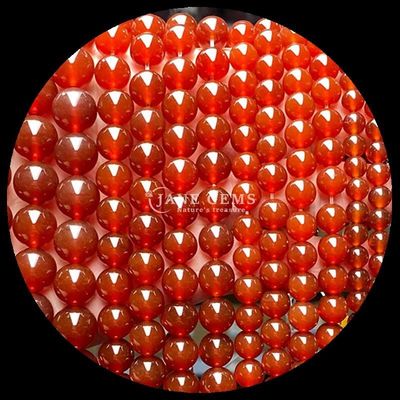 Đá ngọc 8mm Bead Various Agate Beads Green Agate Carnelian Brown Agate Loose Bead Strands cho DIY