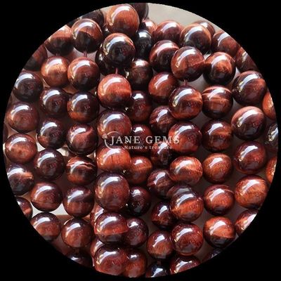 Đá đúc tròn 8mm đánh bóng hạt trong các màu sắc khác nhau cho các dự án làm hạt