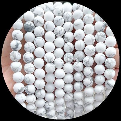 Viên ngọc trai đa màu 8mm Various Frosted Loose Round Bead Strands cho việc làm vòng tay và vòng cổ