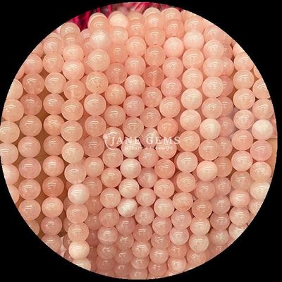 Đá quý tự nhiên hạt trong nhiều màu sắc khác nhau tròn Chalcedony lỏng chuỗi hạt hoàn hảo cho các nhà thiết kế đồ trang sức