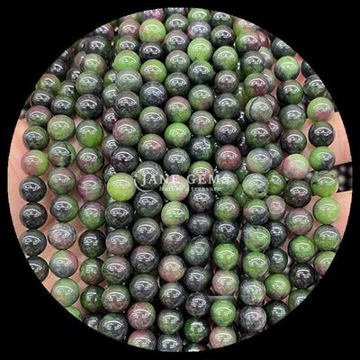 Đá quý hình tròn và nhiều màu sắc khác nhau Chalcedony Loose Bead Strands hoàn hảo cho đồ trang sức DIY