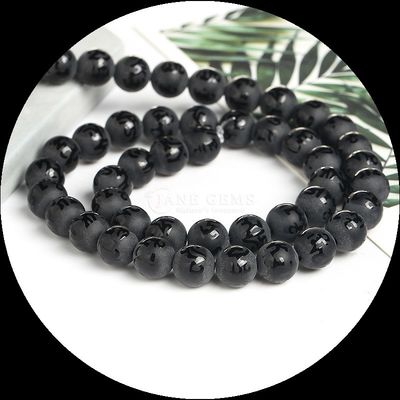 Đá quý tự nhiên nhiều dải Agate Frosted Round Agate Loose Bead Strands sự bổ sung hoàn hảo cho bộ sưu tập vòng cổ của bạn