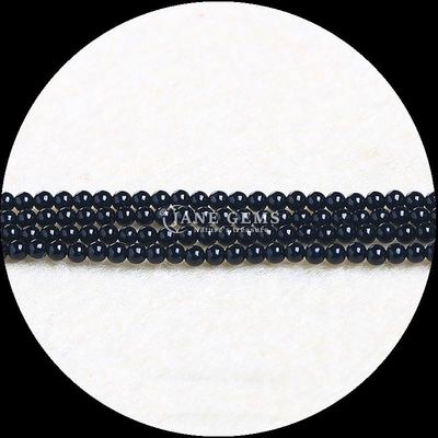 Đá đá quý tự nhiên làm lành tinh thể 8mm cắt tròn Đỏ Jasper Grannet Strands