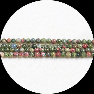 Các loại đá quý tinh thể Unakite Quartz rõ ràng hạt lỏng dây cho đồ trang sức Một bổ sung vô thời gian cho bộ sưu tập đồ trang sức của bạn