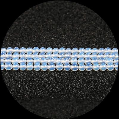 Các sợi hạt Amethyst đa màu tròn đánh bóng đá quý để làm đồ trang sức bằng đá tinh thể đa năng