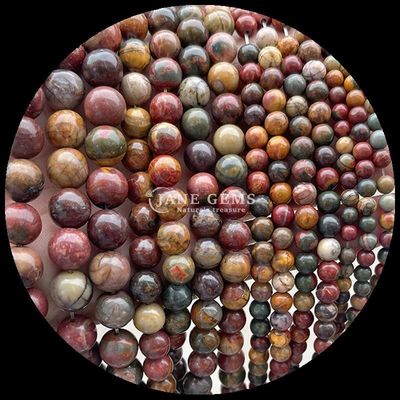 Kim cương tròn tự nhiên hạt kim cương Kiwi Jasper Lapis Lazuli và nhiều hơn nữa