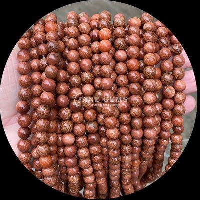 Vòng cắt đá quý hạt vàng đá cát rêu Agate tourmaline khác nhau Crystal chữa bệnh lỏng lẻo hạt dây cuối cùng làm đồ trang sức DIY thiết yếu