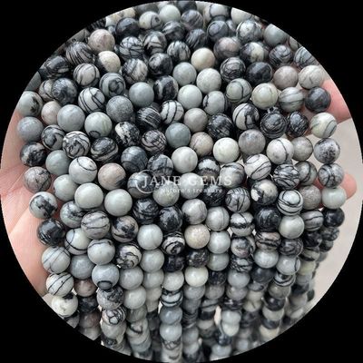 Đá quý tự nhiên hạt hoa hồng thạch anh opalite nhiều loại đá chữa bệnh tinh thể lỏng lỏng dây đinh hoàn hảo cho bộ sưu tập vòng tay của bạn