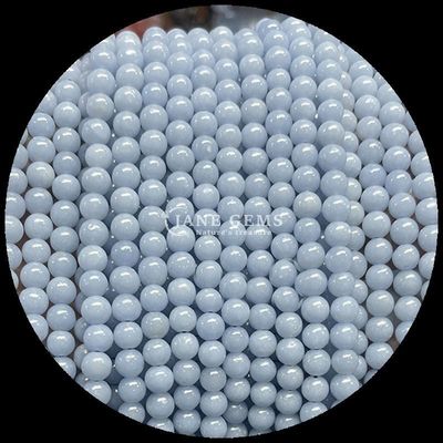 Đá quý hình tròn Howlite Rohdonite đá tinh thể Các loại đá chữa bệnh khác nhau cho đồ trang sức DIY