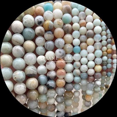 Ngọc quý Bead hình tròn 8mm tự nhiên cho B2B Nhà phân phối đá quý Ngọc đá chữa bệnh khác nhau Zebra Jasper Amazonite và nhiều hơn nữa cho DIY