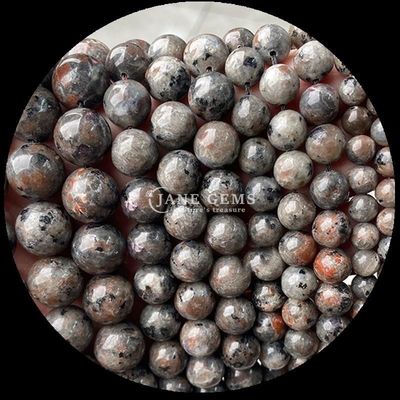 8mm đánh bóng đá đắt tiền hạt Hematite Yooperlite và nhiều loại khác nhau Thạch tinh đá chữa bệnh Loose hạt dây cho phụ kiện thời trang