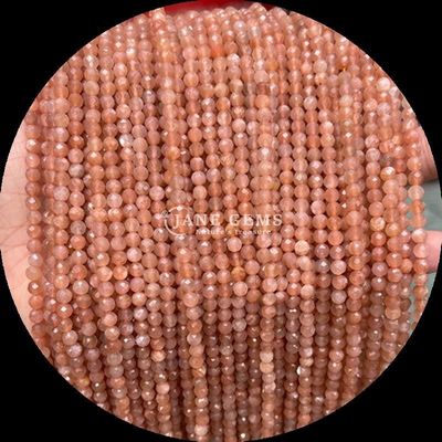 Ngọc thiên nhiên hạt đinh cắt tròn mặt pha tinh thể chữa bệnh Mini đá quý Moss Agate Snowflake Obsidian Various Loose Bead Strands lý tưởng cho phụ kiện thủ công