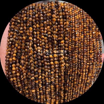 8mm nhiều màu hạt đá quý màu đỏ Jasper Tiger's Eye Mini mặt pha tinh thể chữa bệnh lỏng lẻo hạt đinh cho thiết kế trang sức và sản xuất