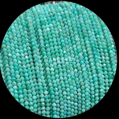 Đá quý tự nhiên hạt Amazonite Đen Rutilated Quartz Varios Các loại Crystal Mini mặt lỏng hạt màu sắc yêu cầu