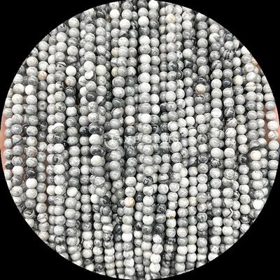 Hạt đá quý 4mm Đa màu Sắc Tự nhiên Khác nhau Đá pha lê Mini Vòng Tourmaline Hạt rời Chuỗi cho Yêu cầu của Khách hàng